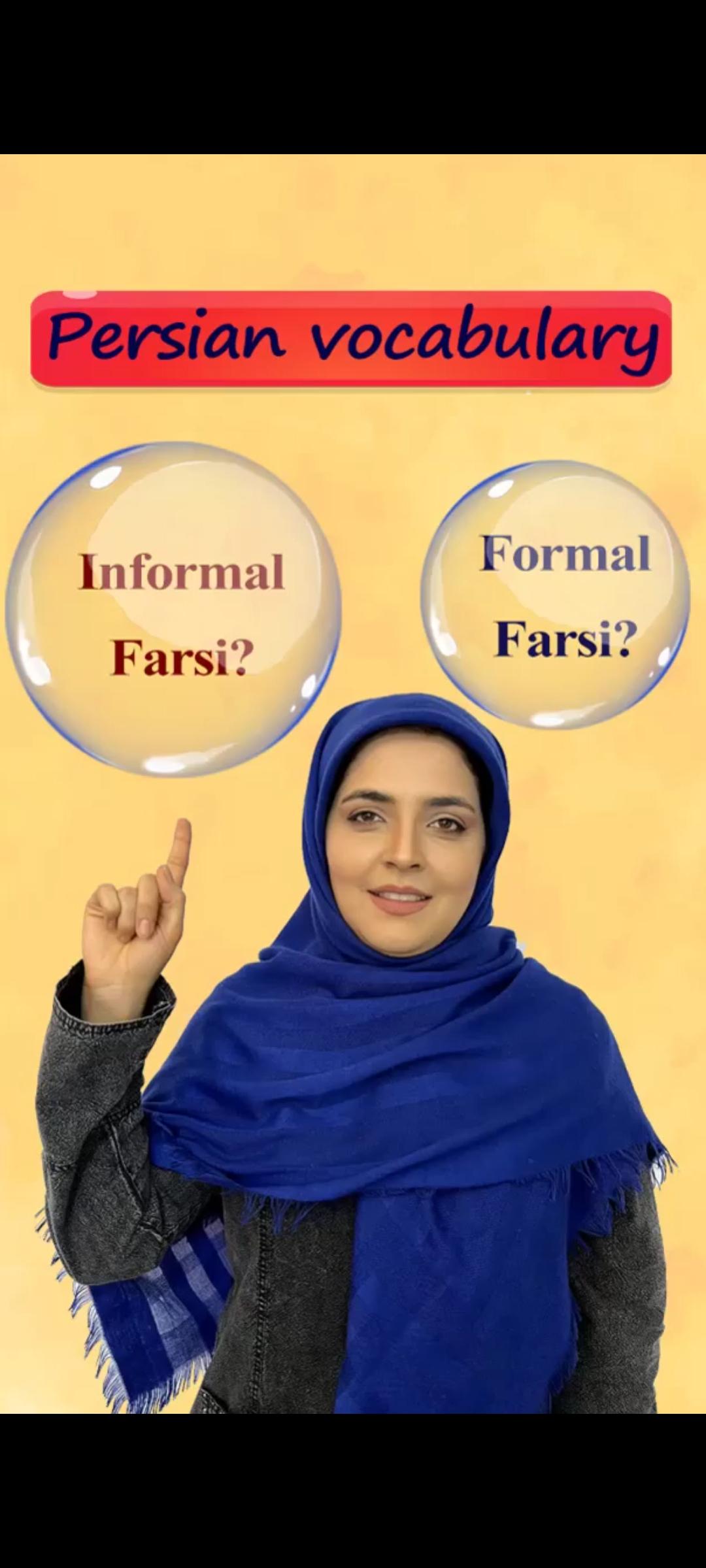 Lesson 31 How can I speak informal Persian
