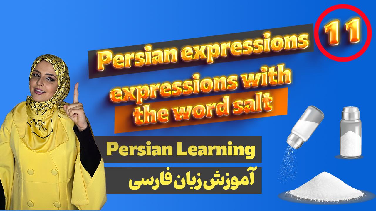 Lesson 11 Persian expressions including salt